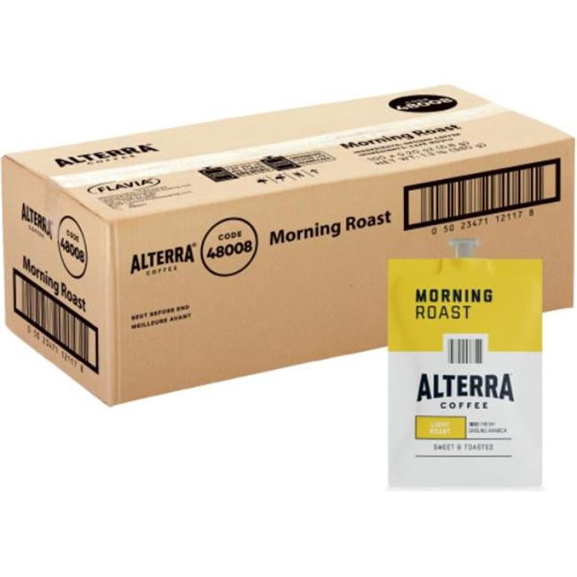Flavia LAV48008 Freshpack Alterra Morning Roast Coffee - 100 per Case
