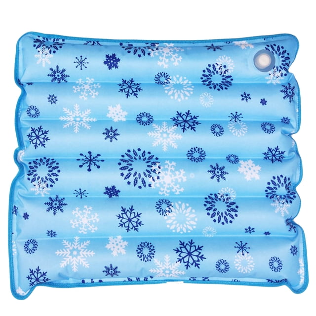 Summer Mat Reusable Ice Pillow Foldable Water Filling Chair Pad Multifunctional Water Seat Cushion For School Travel Home Support Cushion Sciatica Cushion for Sitting Memory Foam Seat Cushion for Car