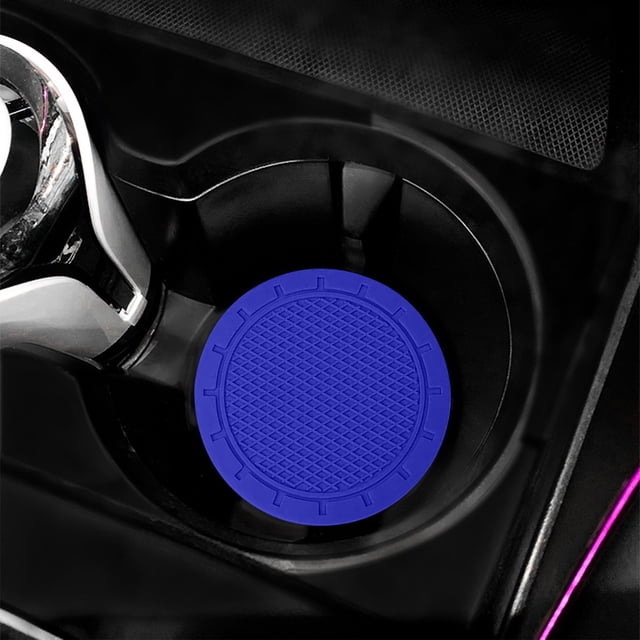 Chmadoxn 2PC Car Originality Water Mat Fashion Solid Color Heat Insulation Mat Honeycomb Car Mat Car Mat coasters coasters