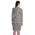 thumbnail image 4 of Moomaya Chandail à Capuchon à Manches Longues Imprimé, Robe T-Shirt en Jersey avec Poches, 4 of 6