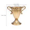 thumbnail image 2 of RUNROTOO 1Pcs Golden Trumpet Shape Iron Vase for Aisle Guide and Home Decoration, 2 of 6