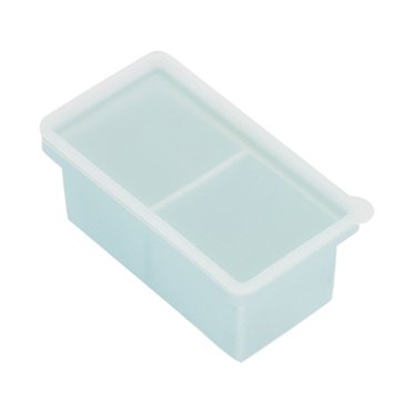 Rinsvye Silicone Freezer Tray with Making Set Lid Soup Freezer Container Wine Freezer Stick 2 Cup Extra Large Ice Cube Tray Makes 2 Perfect 250Ml Portions Cubes for Freezing Soup Stews Sauces.