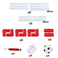 thumbnail image 3 of lionlar 33 Inch Small Size Portable Soccer Goal Toy Set with Pump, Game Toy Gift 86CM, 3 of 9
