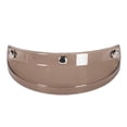 thumbnail image 1 of FlyFlise Universal Motorcycle 3 Snap-Button Visor Flip Up Down Open Face Helmet Wind, 1 of 8