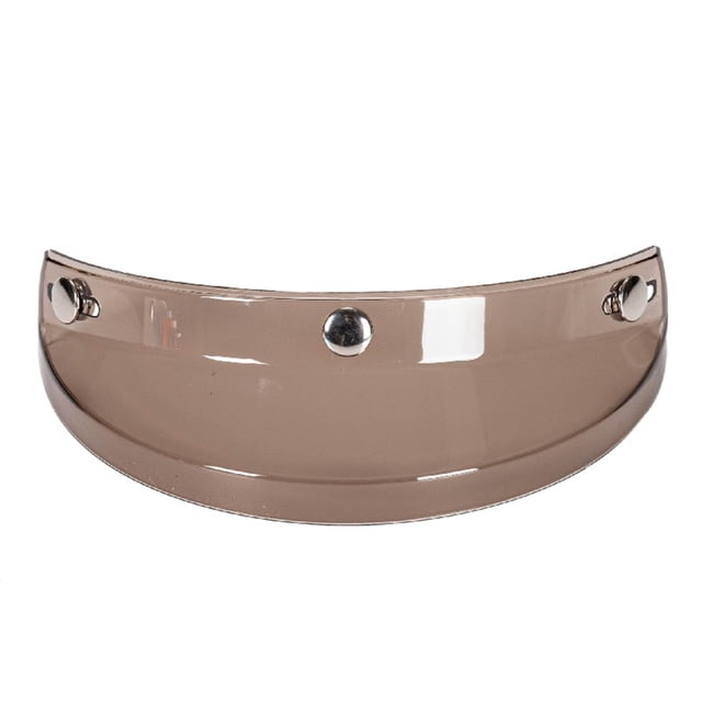 FlyFlise Universal Motorcycle 3 Snap-Button Visor Flip Up Down Open Face Helmet Wind