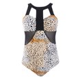 thumbnail image 3 of Maillot de Bain une Pièce Mode Décontractée Sexy Imprimé pour Femmes Été, 3 of 6