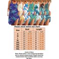 thumbnail image 2 of Daeful Robe d'Été à Bretelles, Robe Midi, Robes Trapèze, Femmes, Décontractée, Imprimé Floral, Évasée, Cocotier, m, 2 of 2