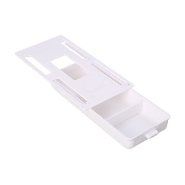 Under Desk Storage Drawer Punch Under-The-Table Drawer Office Storage Box Hidden Paste Style