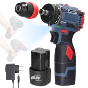 16.8V Cordless Brushless Drill Driver & Screwdriver 2-in-1 Power Tool with 45Nm Torque, LED Work Light, Power Indicator, Cooling System - Ideal for Home Appliance/Furniture Installation, DIY