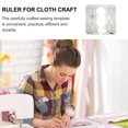 thumbnail image 4 of Quentinu 1pc Multi-functional Sewing Patchwork Tool Hollow Design Sewing Template, 4 of 7
