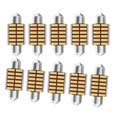 thumbnail image 4 of jinwen 10Pcs Car Interior Light Trunk Light Accessories Light Dome Light Bulbs 31mm, 4 of 9