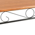 thumbnail image 5 of vidaXL 7 Piece Dining Set MDF and Steel Brown, 5 of 5
