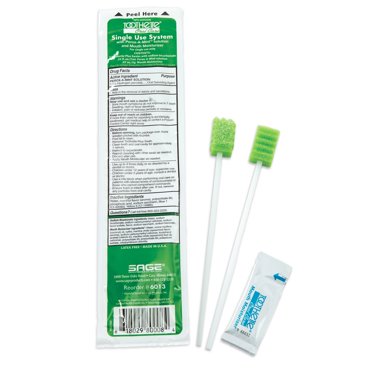 Sage Oral Swab Kit, Box of 50