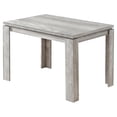 thumbnail image 3 of Monarch Specialties Dining Table, 48" Rectangular, Small, Kitchen, Dining Room, Laminate, Grey, Contemporary, Modern, 3 of 4
