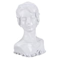 thumbnail image 1 of TISHITA Necklace Earring Display Bust Chain Holder Mannequin for Women Personal Use Home white, 1 of 7