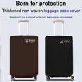 thumbnail image 5 of Housse de Protection Épaissie en Tissu Non Tissé Résistant à l'Usure pour Compartiment à Bagages, Housse Antipoussière Durable, Housse de Valise de Voyage Noire, Rouge, 22 Pouces, 5 of 5