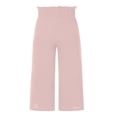 thumbnail image 3 of Women Ruffled Wide-leg Pants  Summer Casual Loose High Waist Solid Color Trousers, 3 of 4