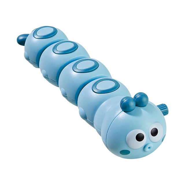 Educational Clockwork Crawling Toy with Cute Cartoon Animal Swing, Wind Up Toy for Parent Child Interaction