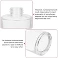 thumbnail image 4 of HARFINGTON 200ml/6.8oz Empty Glass Diffuser Bottle 4.9" x 2.5" Refillable Fragrance Accessories Aromatherapy Jar Container for Replacement Reed Diffuser DIY Home Bathroom Transparent, 4 of 6