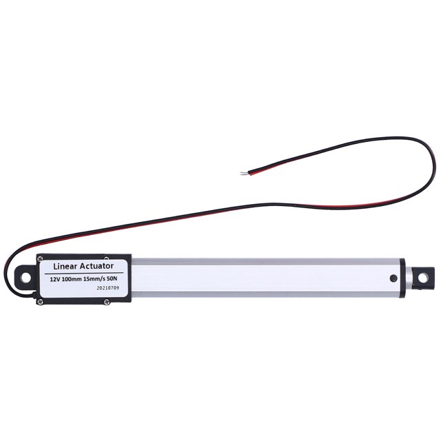 Actionneur Linéaire Actionneur Linéaire Électrique Mini Actionneur Linéaire Course Actionneur Linéaire Actionneur Linéaire DC 12V 100mm Interrupteur de Fin Interne Actionneur Électrique Mini Linéaire à Faible Bruit pour