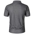 thumbnail image 3 of asjyhkr Golf Shirts for Men Quick drying Performance Short Sleeve Moisture-Wicking Workout Collared Shirts, 3 of 5