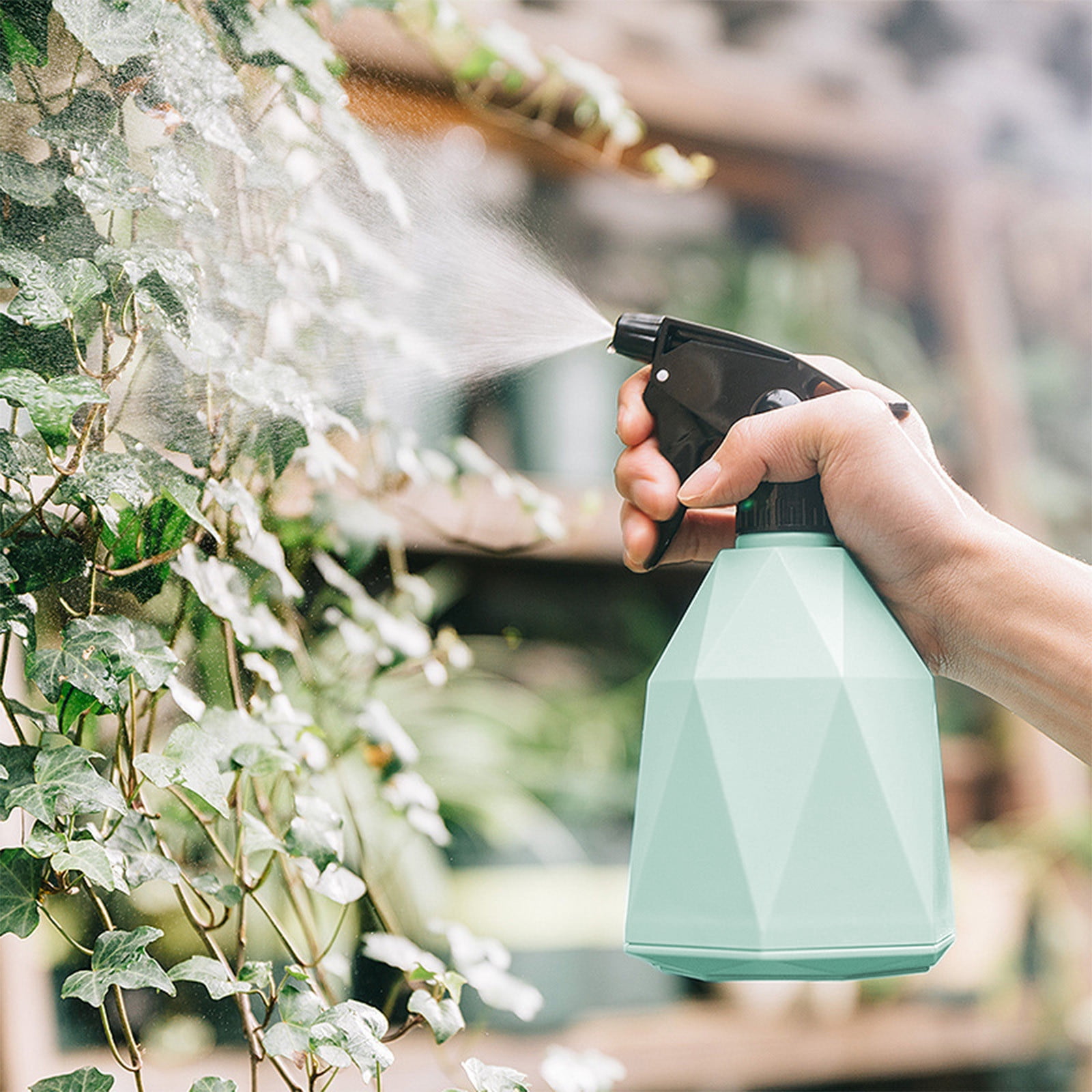 EGNMCR 600ml Watering Spray Bottle Watering Kettle High Pressure Watering Spray Bottle Watering Kettle Gardening Sprayer Five Colors Two Spray Modes Plastic Watering can