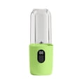 thumbnail image 2 of 600ml USB Charging Portable Juicer Cup, High-End Household Blender with Smart Protection System, Powerful Motor for Smoothies Shakes Baby Food Office Outdoor Travel, Green, 2 of 7