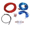 thumbnail image 1 of SNNROO Câble Amplificateur Automobile 8 GA Subwoofer Étoile à Cinq Branches Haut-Parleur Boule de Cheveux, 1 of 8