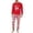 Red-b, variant on MIASHUI 2025 Christmas Christmas Family Matching Pajamas Family Matching Pajamas Holiday Themed Sleepwear For Parents And Kids Cozy Loungewear Festive Home Outfit Men,XXL