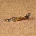 thumbnail image 3 of Bgsha Pure Brass Small Ornament Figurines Copper Sleeping Buddha Statue Home Decor, 3 of 9