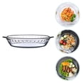 thumbnail image 1 of MesaSe Clear Glass Oven Pan Cooking Bakeware 7inch, 1 of 10