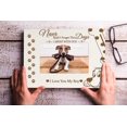 thumbnail image 2 of Darling Souvenir Made With Love Engraved Table Top Photo Frame Wooden Never Shall I Forget The Days Quotes White Picture Frame Gift For Brothers Day, 4x6 Inches Horizontal Photo Size, 2 of 8