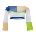 thumbnail image 1 of Pull Court pour Femmes Haut Ajouré Y2k/E Pull-Over Mode Urbaine pour Filles, 1 of 6