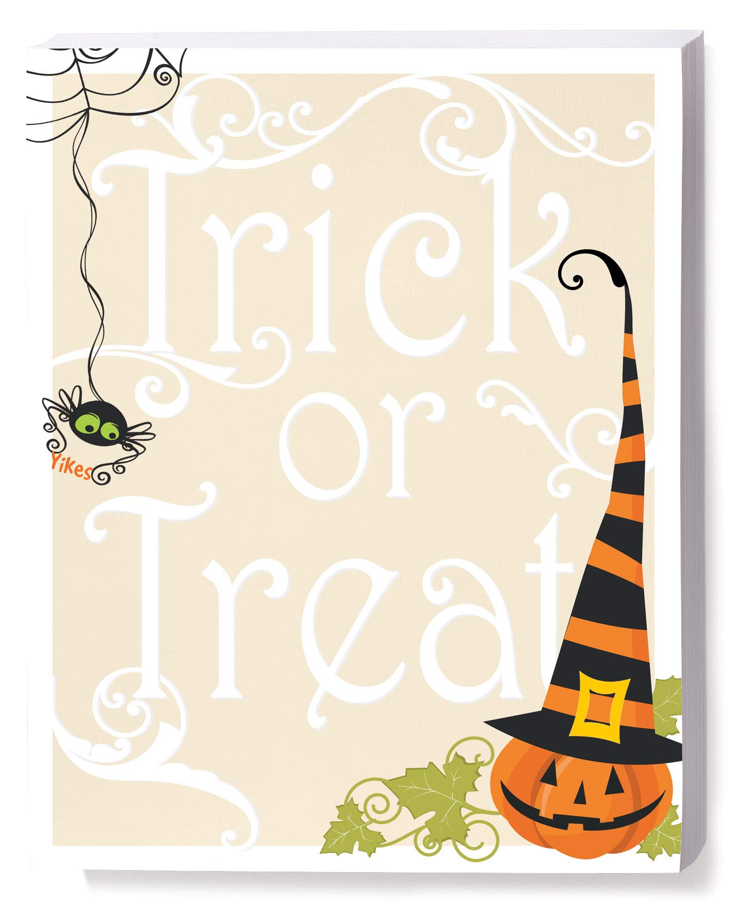 Paperdirect Halloween Scene Fall Autumn Theme Paper Stationery, Border Paper, Letterhead 8.5 x 11, 25 sheets, Elegant Premium Writing Paper, Decorative Printer Paper
