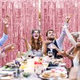 thumbnail image 2 of 1pcs Set 9.8ft Gold Aluminium Foil For Birthday Party Photo Backdrop Fringe Curtain Tinsel Curtain Backdrop Streamers Party 1pcs Set 9.8ft Gold Aluminium Foil Photo Backdrop For Birthday Party Stream, 2 of 8