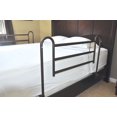 thumbnail image 3 of Drive Medical Brown Vein Home Bed Style Adjustable Length Bed Rails, 1 Pair, 3 of 3