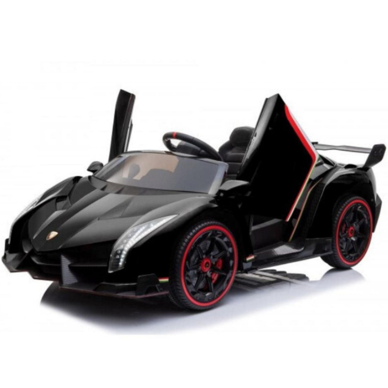 KidsVip Limited Edition Lamborghini Veneno 12V 4X4 Toddlers 1-Seater Remote Control Ride On Car