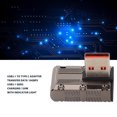thumbnail image 3 of USB Male To Type C Female Adapter, Right Angle Lightweight Zinc Alloy Shell Plug and Play USB To USB C Adapter  for Cell Phones, 3 of 7
