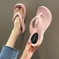 thumbnail image 2 of Womens Orthopedic Comfort Soft Sole Flip Flop Sandals, 2 of 9