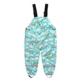thumbnail image 2 of Pantalon de Pluie à Bretelles pour Enfants, Dessin Animé, pour Bébés Garçons et Filles, Pantalon d'Assaut pour Jouer dans l'Eau, 2 of 9