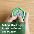 thumbnail image 4 of Puzzle Bright Color Chain Light Up Brainteaser by Brainwright, 4 of 5