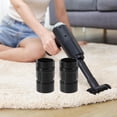 thumbnail image 3 of Raindrops 5Pcs Black Universal Vacuum Hose Adapter for Multiple Vacuum Cleaner Attachments, 3 of 6