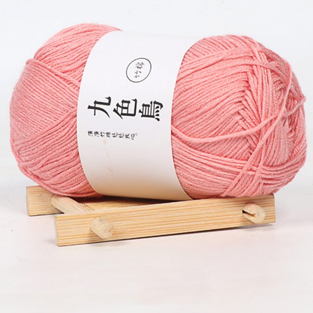 Meitianfacai Fine Wool Charcoal Yarn, Baby Line Crochet