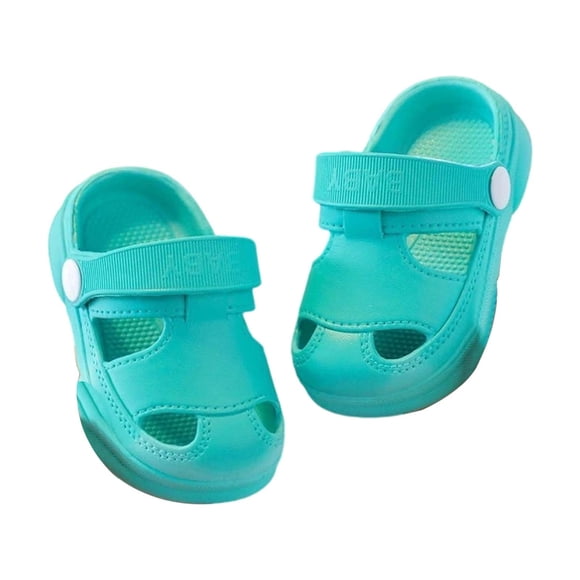 Toddler Slippers,Boys Slippers Toddlers Kids Soft Closed Toe Indoor Outdoor Slide Ons Comfortable Daily Casual Shoes,Kids Slippers,Green,12-15 Months