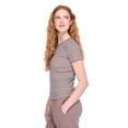 thumbnail image 4 of George Women's Rib Crew-Neck T-Shirt, 4 of 6