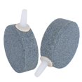 thumbnail image 2 of 2 Pcs Air Stone, Bubble Diffuser Release Tool Aquarium Fish  Air Pump Oxygenation High Temperature Bubble Round Air Stone Accessory, 2 of 8