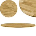 thumbnail image 1 of vidaXL Plateau de Table en Chêne Massif Rond 23 mm 500 mm, 1 of 4
