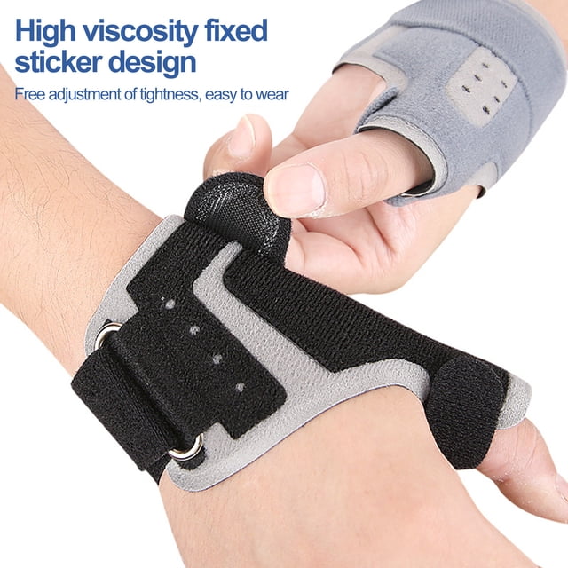 LJNYFDC Adjustable Thumb Brace Thumb Brace with Adjustable Fastener Soft Breathable Pain Relief Compression Wrist Splint Support