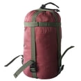 thumbnail image 1 of EeaseCA Stuff Sack Compression Bag Sleeping Bag Compression Bag Portable Quilts Storage Bags for Camping Hiking Backpacking (Claret), 1 of 8