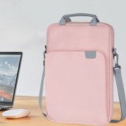 RRJ Laptop Bag, Waterproof Polyester Lightweight Crossbody Messenger Bag, 13 Inch Tablet Sleeve Case for Notebook Computer, Travel Work Study Business Commute